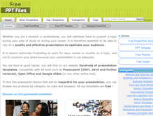 Tablet Screenshot of freepptfiles.com